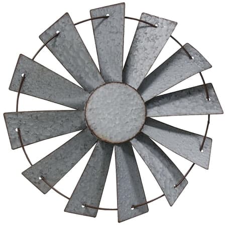 The Hearthside Collection Metal Decorative Windmill - Full